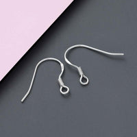 Sterling Silver Ear Hooks, 5 Pair