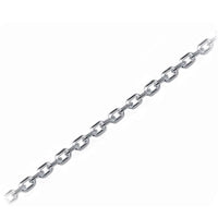 Sterling Silver Chain by the Meter Bulk, Open Cable Links, 1.5mm