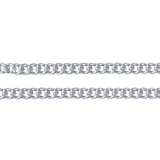 Sterling Silver Chain by the Meter Bulk, Twisted Curb Chain