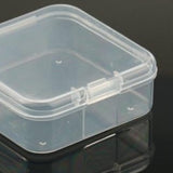 Polypropylene Mini Storage Box, 2.2x2.2x0.8 in