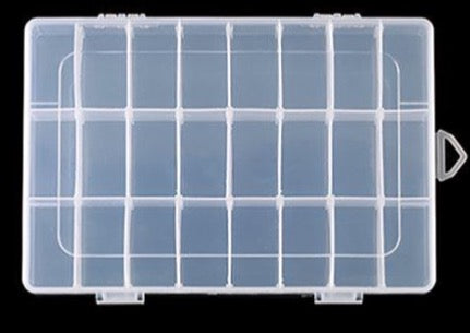 JustKraft Multipurpose Plastic Storage Box, 11.5x7.5x3 cm