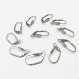 Hypoallergenic 316L Stainless Steel French Leverback Earring Hooks, 3 Pairs