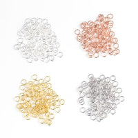 925 Sterling Silver Split Jump Rings, 30pcs