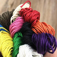 0.5 mm Waxed Hemp Cord, 12 Assorted Colors Included