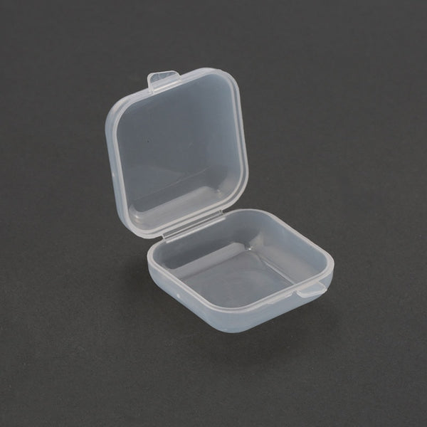 Polypropylene Tiny Mini Storage Box, 1.4x1.4x0.8 in, 5 ea.